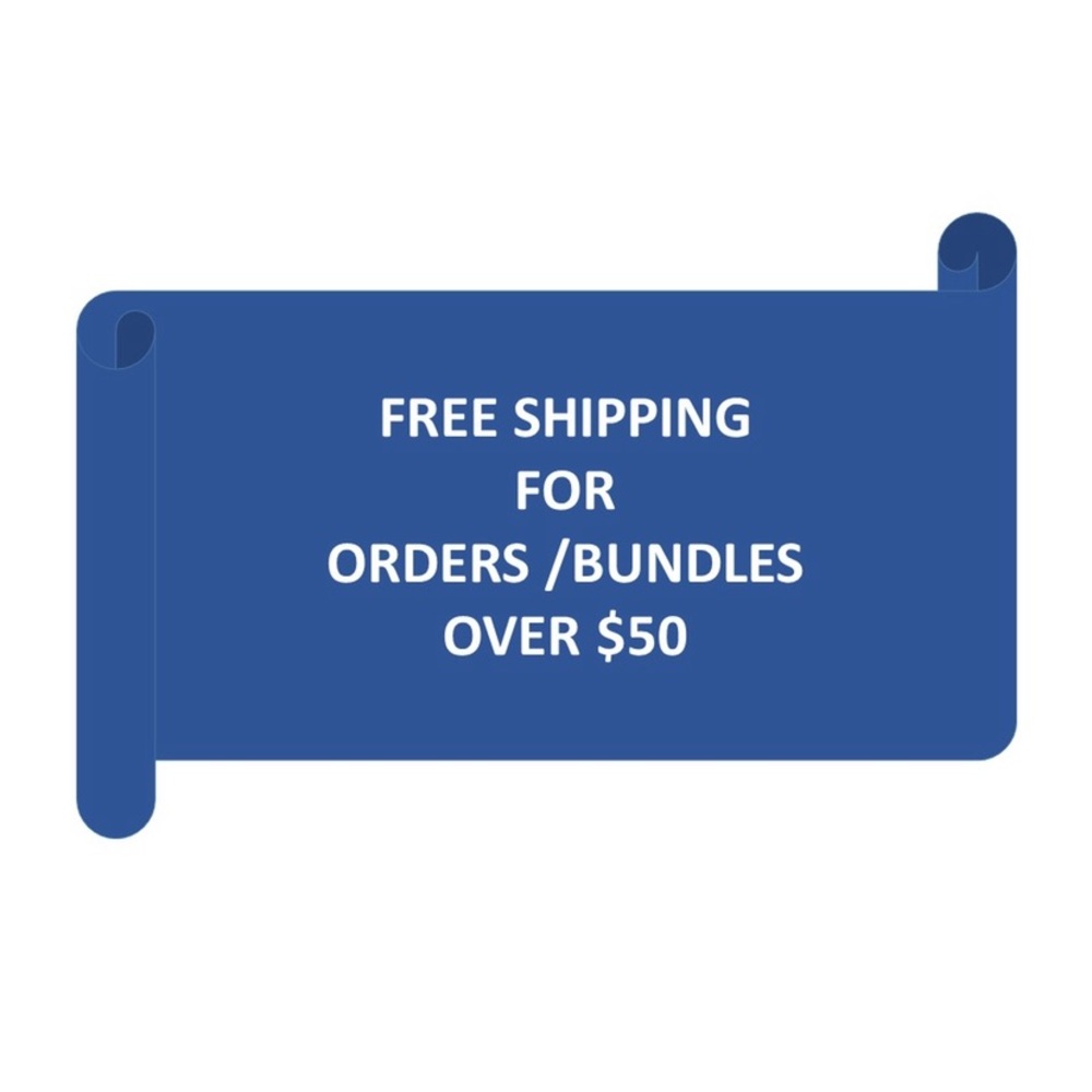 Deal on bundles or orders over $50